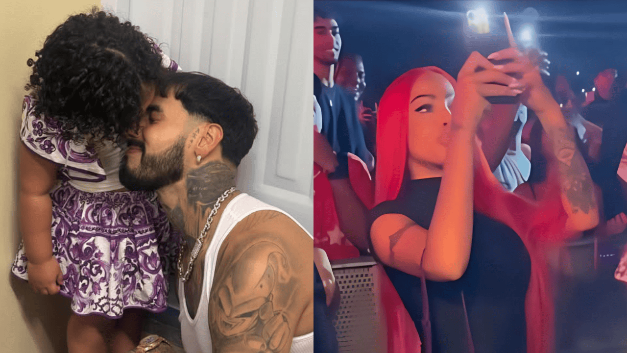 Yailín, la más Viral, lleva a Cattleya a ver a su padre Anuel AA en concierto