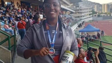 ¡Plata para Monagas! La atleta Camila Lezama sube al podio en el Campeonato Nacional de Atletismo
