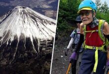 Alpinista japonés de 102 años rompe récord Guinness al subir el Monte Fuji