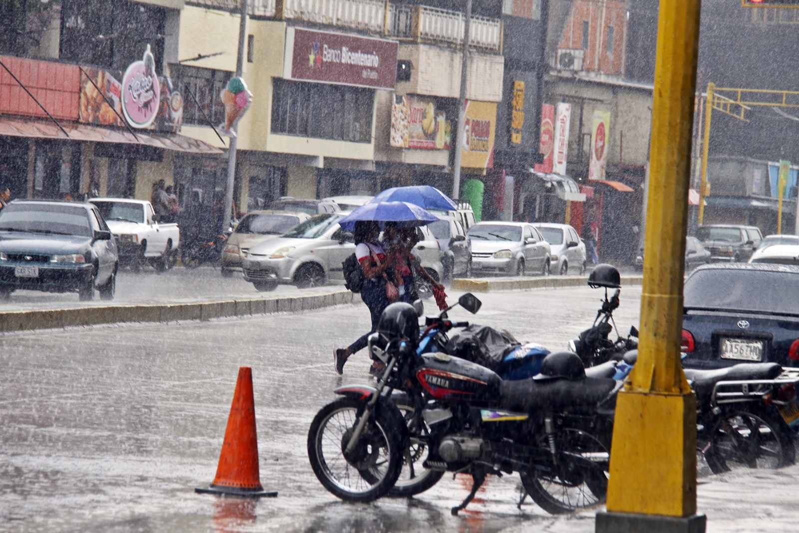 Inameh prevé lluvias con actividad eléctrica para la tarde de este lunes
