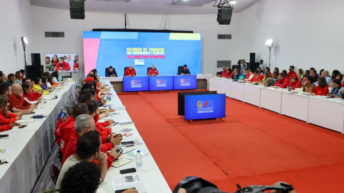 El PSUV se reúne con el Gran Polo Patriótico para evaluar la situación del país