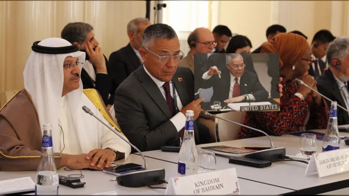 Ministro Villegas advierte que potencias usan falsas narrativas para justificar agresión contra naciones