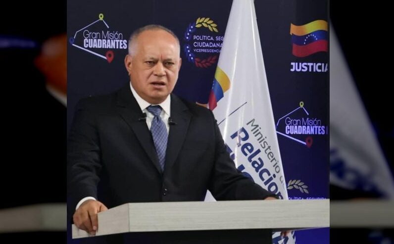 Cabello afirma que Venezuela continuará la lucha para erradicar la droga del territorio