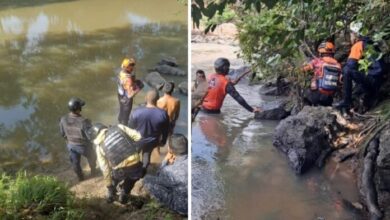 Hallan muerto en el río a un oficial de la PNB que salió a pescar en Bolívar