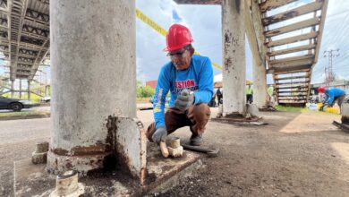 Alcaldía inicia trabajos de recuperación de la pasarela de la Av. Bella Vista de Maturín