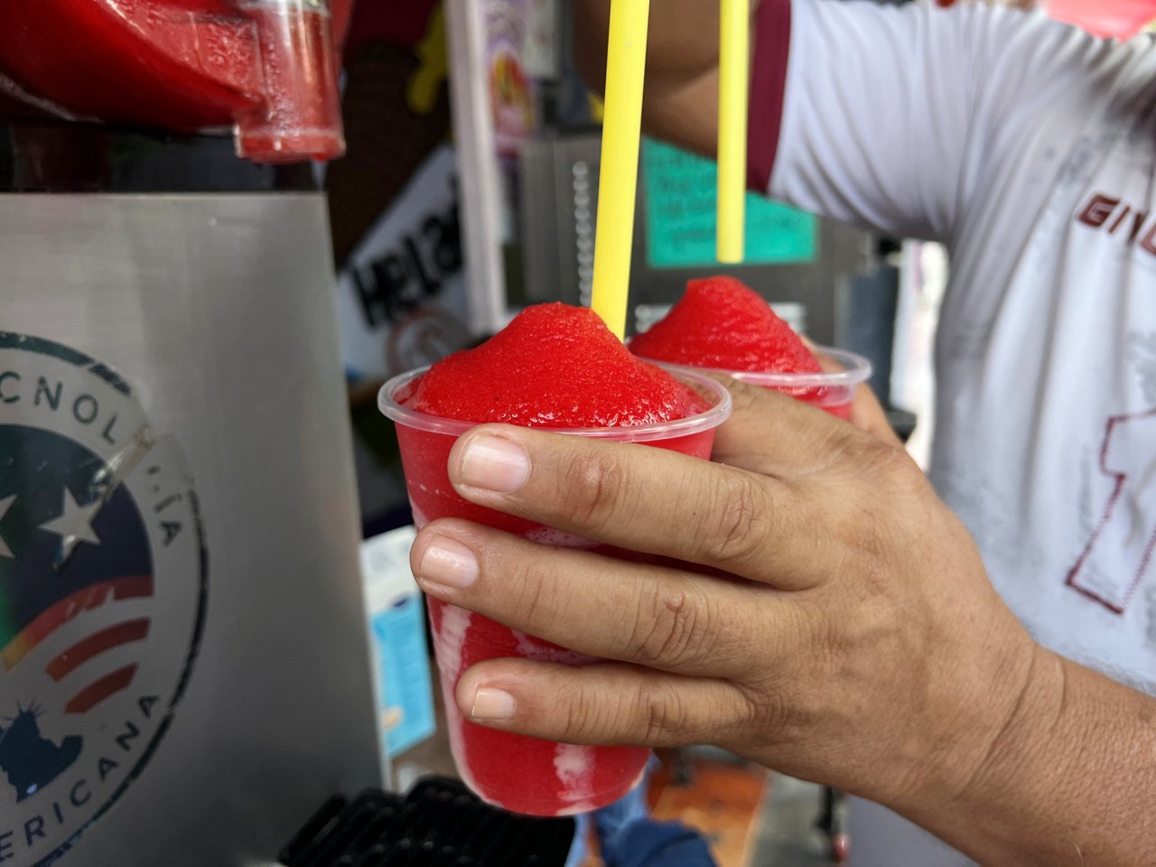 Ventas de frappé y granizados se disparan ante altas temperaturas de calor en Maturín