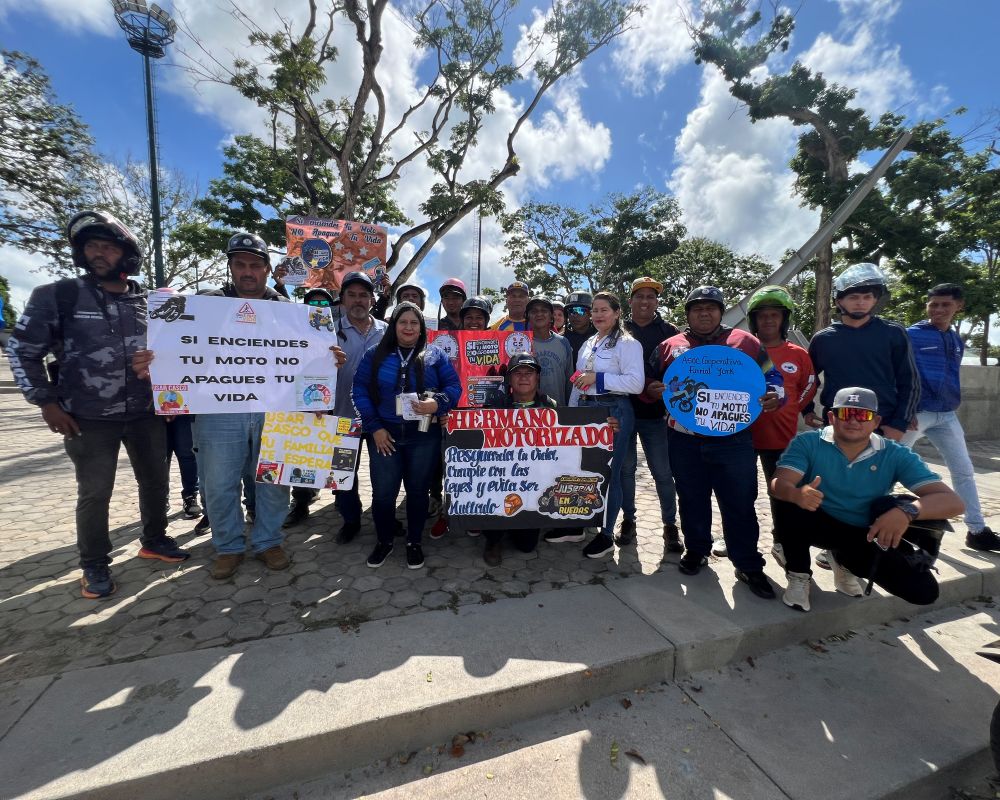 Monagas impulsa campaña "Si enciendes tu moto, no apagues tu vida"