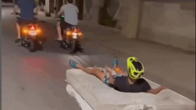 Motorizados son detenidos en Margarita tras viralizarse videos de peligrosas acrobacias con un colchón
