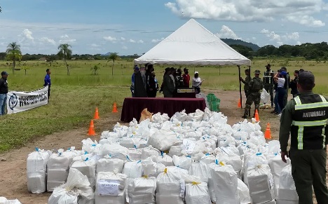 Destruyen 2,9 toneladas de drogas en el estado Amazonas