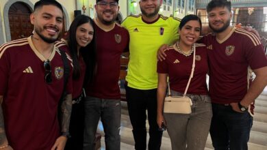 Cientos de venezolanos se reúnen en Maturín para apoyar a La Vinotinto