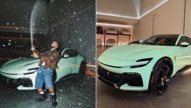 Maluma presume su nuevo y exclusivo Ferrari Purosangue