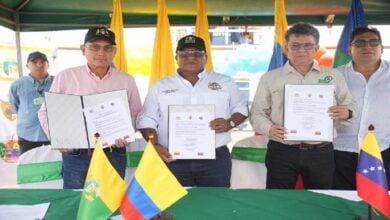 Mandatarios fronterizos de Colombia y Venezuela sellan un Memorándum de Entendimiento