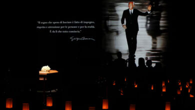 Milán rinde homenaje masivo a Giorgio Armani