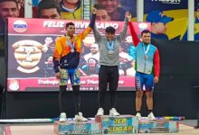 Monaguense Ángel Rodríguez demuestra su fuerza al revalidar el título nacional de levantamiento de pesas