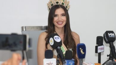 Reciben con honores a Nariman Battikha, la nueva Miss Grand Venezuela 2025