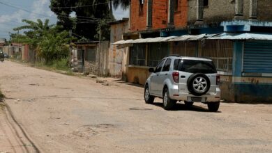 Denuncian mal estado de la vía principal de Santa Inés