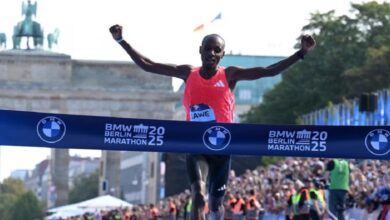 Sebastian Sawe gana el maratón de Berlín con la mejor marca del año
