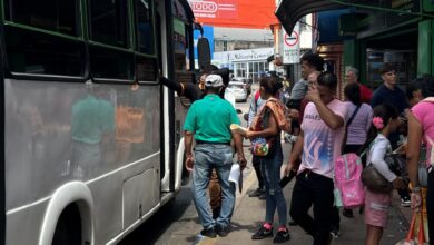 Reportan baja circulación del transporte público este 9 de septiembre