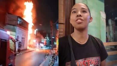 Testigos narran el pánico tras la explosión de bombona de gas en Caracas