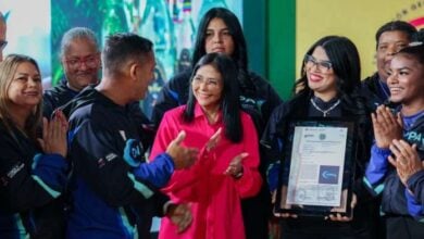Vicepresidenta Delcy Rodríguez se reúne con la OMPI para fortalecer la propiedad intelectual