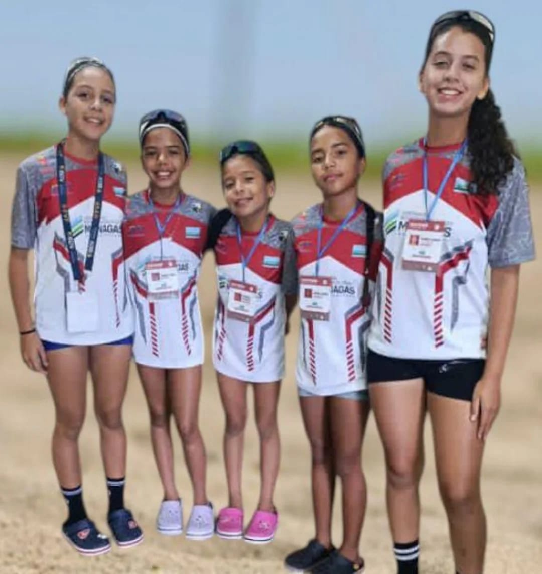 Monagas participa con cinco atletas en Campeonato Nacional de Iniciación de Voleibol de Playa en Barquisimeto