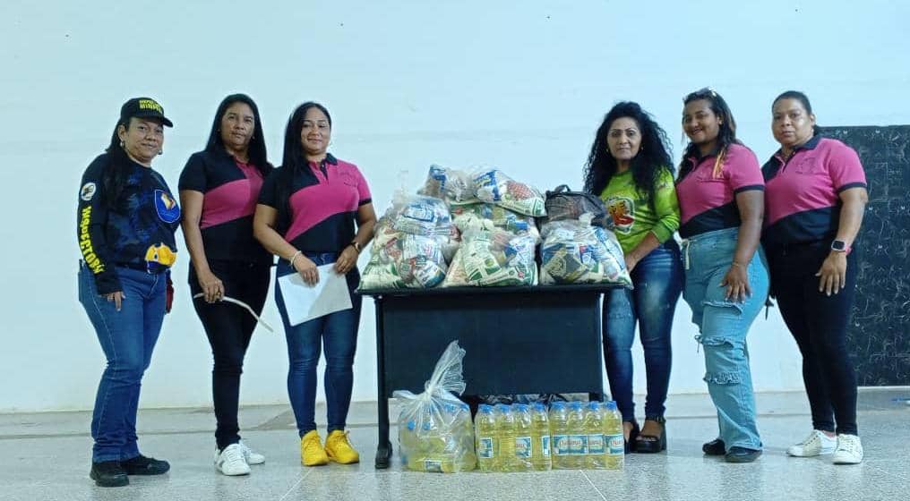 Familias de la zona sur de Libertador reciben dotación nutricional
