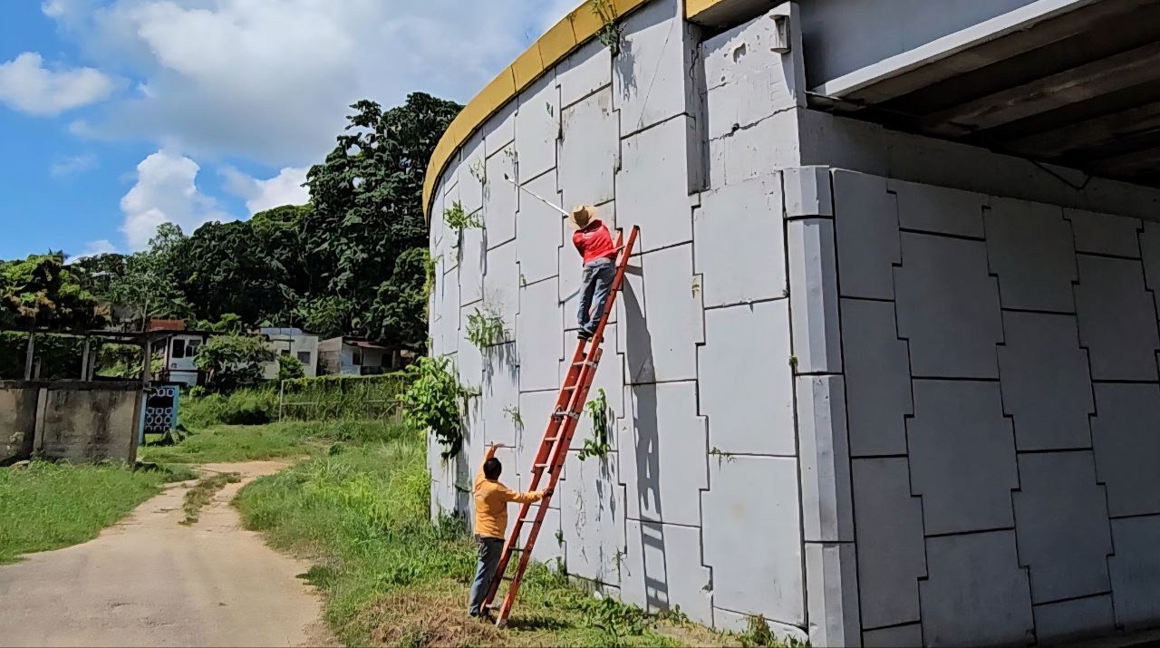 Avanzan con la rehabilitación del distribuidor Bajo Guarapiche