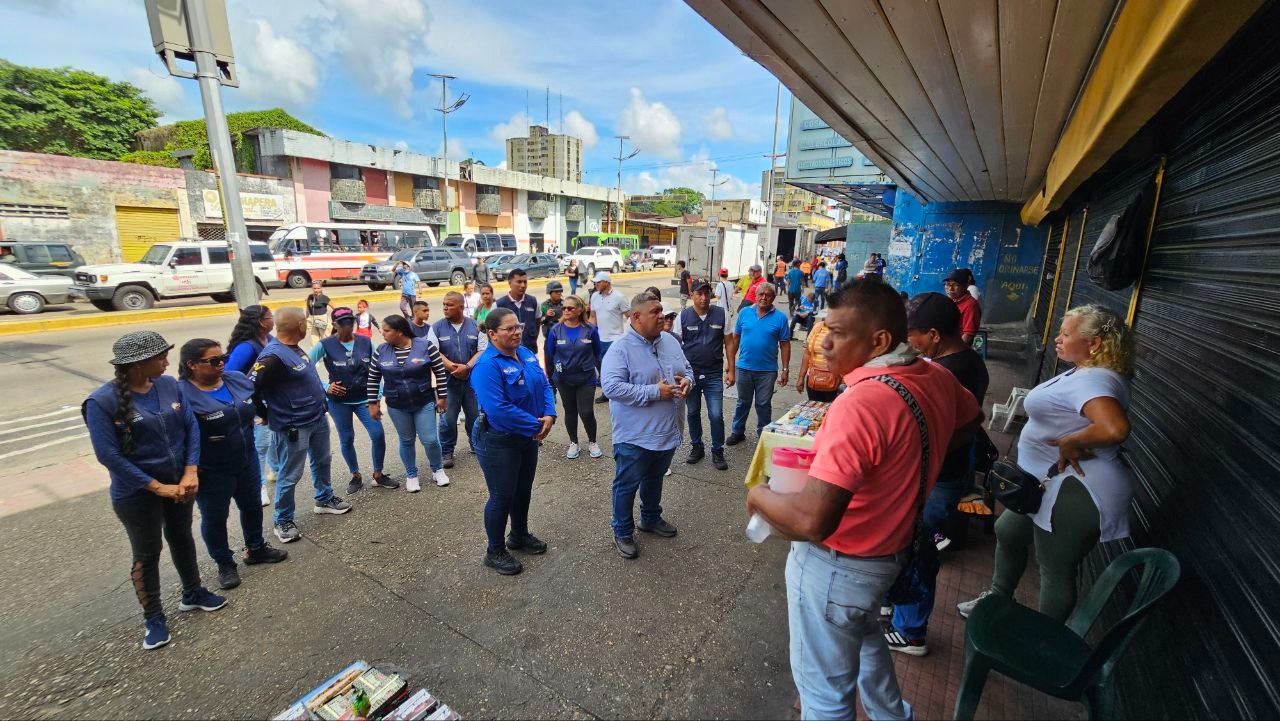 Buscan ordenar espacios públicos de Maturín con la reubicación de comerciantes informales de la Juncal