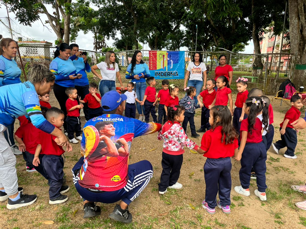 “Imderma va a la escuela” regresa a las aulas para fomentar la recreación y el deporte infantil
