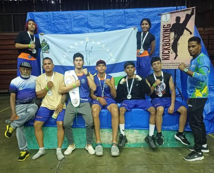 Selección de Monagas de kickboxing obtiene seis medallas en campeonato nacional