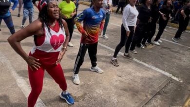 Con una caminata y bailoterapia promueven el cuidado del corazón en Maturín