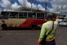 Multan a más de 400 transportistas "piratas" en Maturín