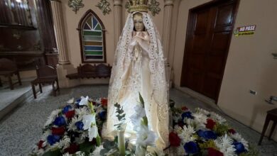 Programación lista en la iglesia Santa Cruz para venerar a la Virgen Del Valle
