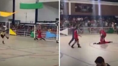 Brasil: Un arquero de futsal muere tras colapsar luego de atajar un penal