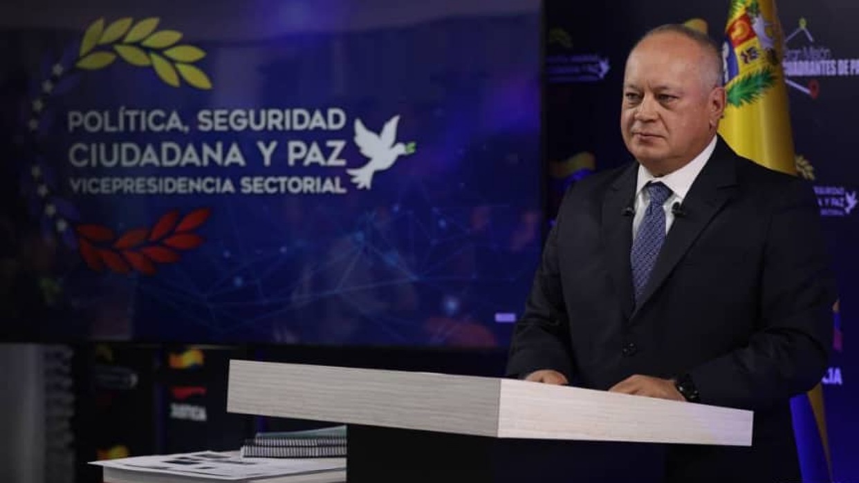 Diosdado Cabello afirma que la presencia de Estados Unidos en el Caribe pone en riesgo a los pescadores
