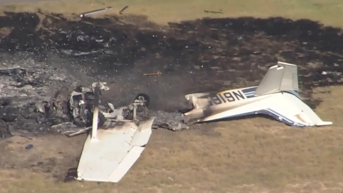 Un muerto y tres heridos tras choque de avionetas en Colorado