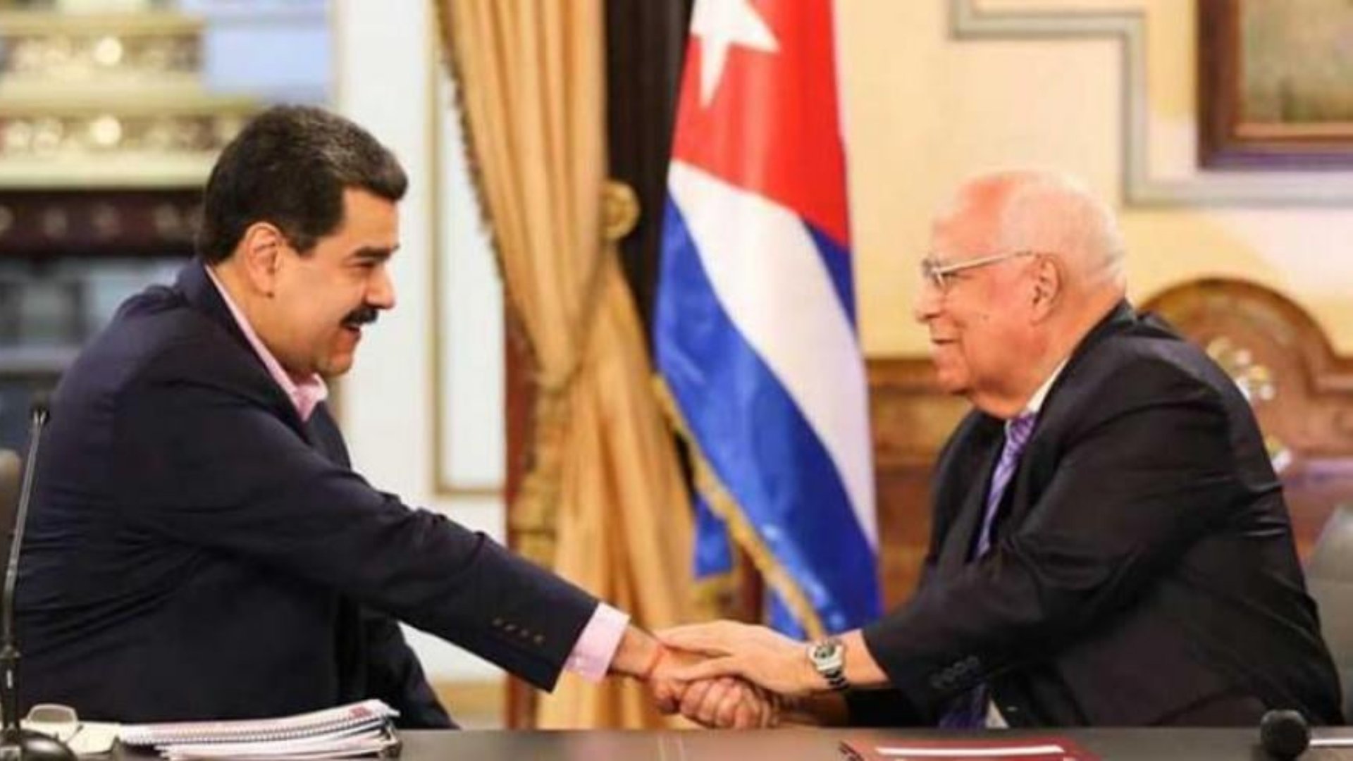 Maduro expresa sus condolencias por la muerte del líder cubano Ricardo Cabrisas