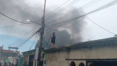 Carabobo: Explosión de bombona de gas deja cinco heridos, incluyendo dos bomberos