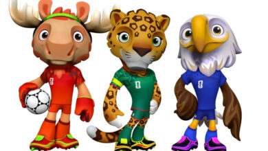 Oficial: Un alce, un jaguar y un águila son las mascotas del Mundial FIFA 2026