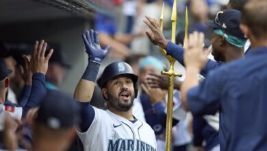 Poder explosivo: Eugenio Suárez se acerca a su récord de jonrones