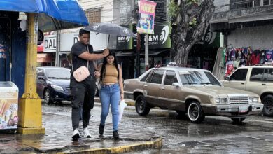 Inameh pronostica lluvias en varias regiones de Venezuela para este viernes