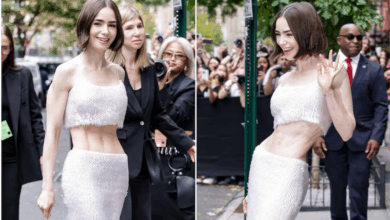 Fans de Lily Collins expresan alarma por la apariencia de la actriz en Nueva York