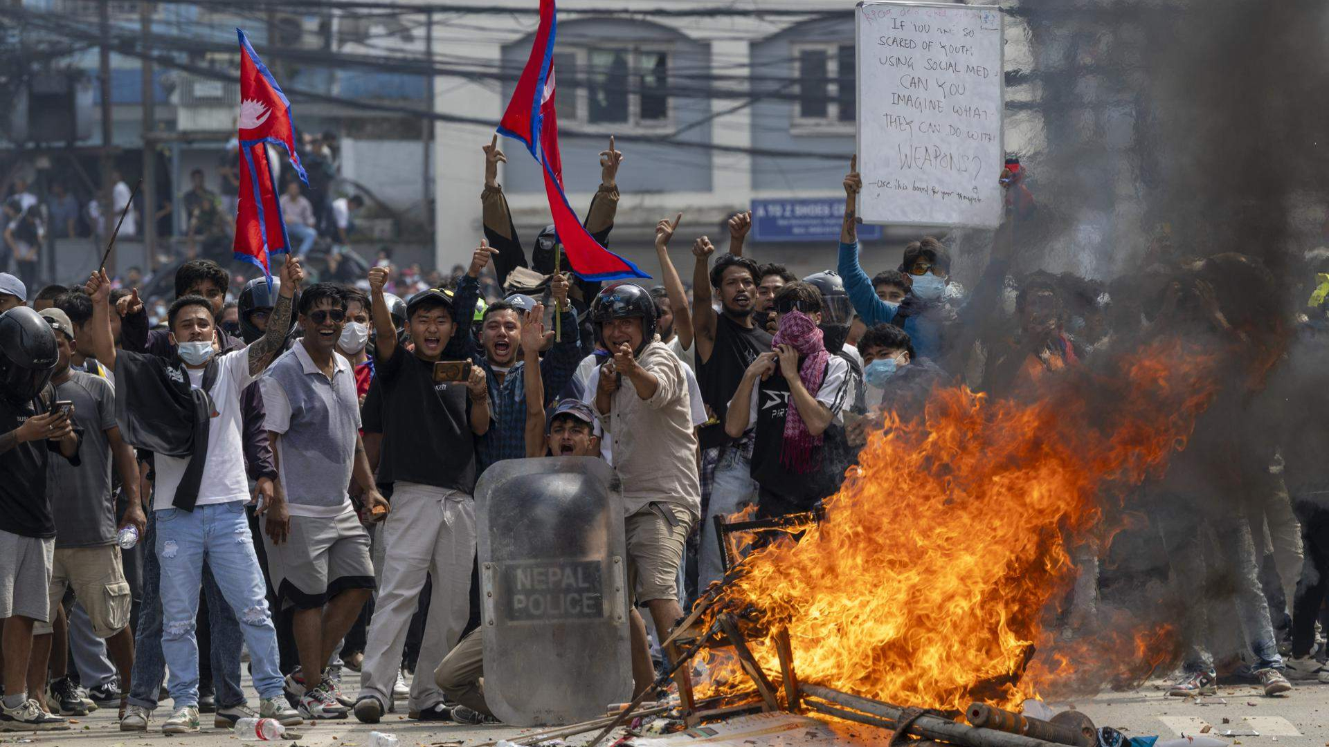 Enfrentamientos en Nepal contra el veto a redes sociales dejan al menos 19 muertos