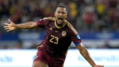 Salomón Rondón finaliza entre los cinco mejores goleadores de las eliminatorias al Mundial 2026