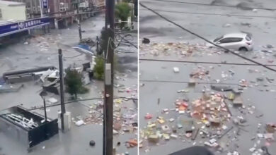 Inundaciones y víctimas mortales en Taiwán tras el paso del supertifón Ragasa