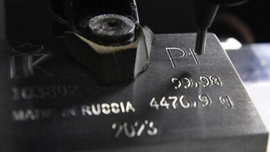 El Platino se dispara por primera vez desde 2013 y supera los 1.600 dólares la onza