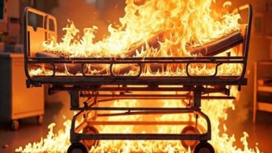 Argentina: Mujer intubada muere por quemaduras al encender un cigarrillo en terapia intensiva