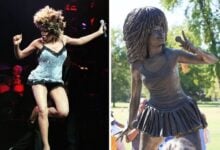 Furia en redes por la estatua de Tina Turner en su ciudad natal: "Esto es Temu Turner"