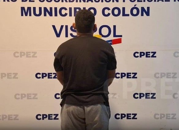 Detenido un hombre en Zulia por golpear a su hijastro por no darle dinero
