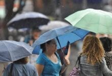 Lluvias con descargas eléctricas en gran parte del país
